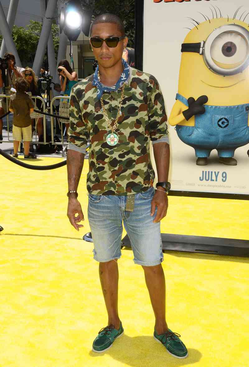 Pharrell Williams lleva Sperry Top-Siders X Band of Outsiders a un estreno de cine